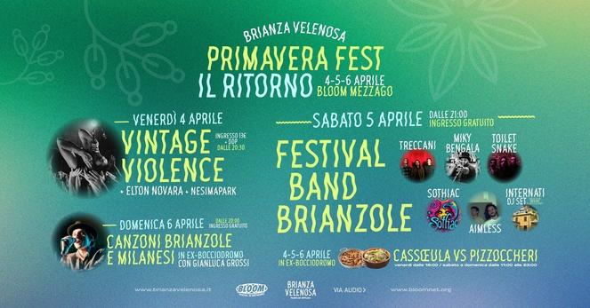 𝗣𝗥𝗜𝗠𝗔𝗩𝗘𝗥𝗔 𝗙𝗘𝗦𝗧 il Ritorno 𑁍 4-5-6 APRILE 2025