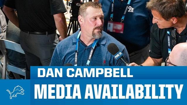 Dan Campbell NFL Owners Meetings | Detroit Lions