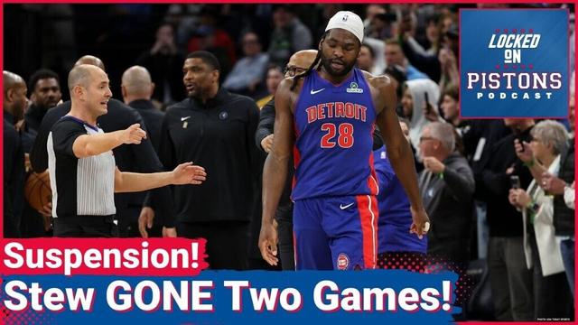 Detroit Pistons, Isaiah Stewart ROCKED By Suspensions As Playoff Race Heats Up