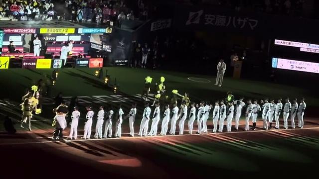【渡辺謙が読み上げ】阪神 2025 本拠地開幕セレモニー スタメン発表