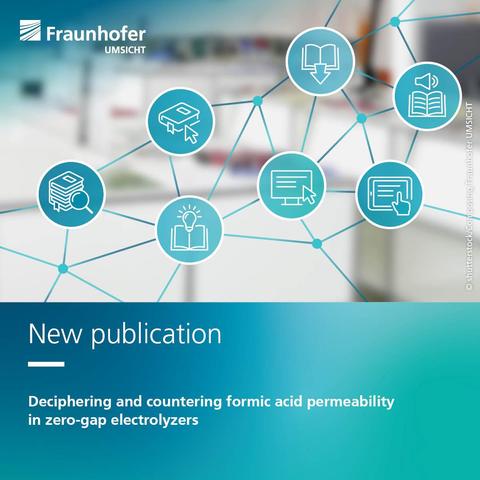 Graphic by Fraunhofer UMSICHT with the title 'New publication'.