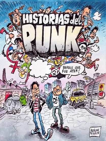 Carlos Azagra y Encarna Revuelta han encargado a sus personajes Pedro Pico y Pico Vena que den un buen repaso a la historia del #punk español.

https://www.grafitoeditorial.com/comic/historias-del-punk

#Rock #Comic #Press #mediosdecomunicación

https://mastodon.social/@CollectorSeriesDIY/114268373713643854