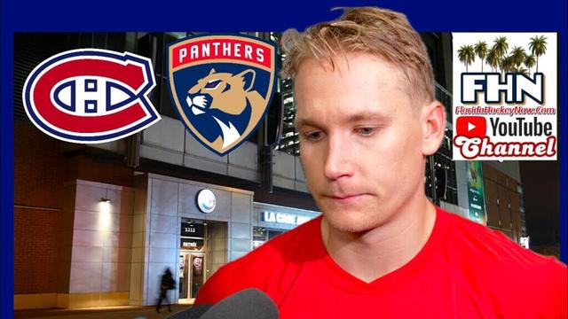 Gus Forsling: Florida Panthers Need to Move On After OT Loss to Montreal Canadiens