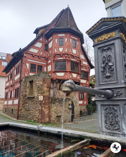 Aktuelles Foto des Klösterles in der Cannstatter Altstadt.