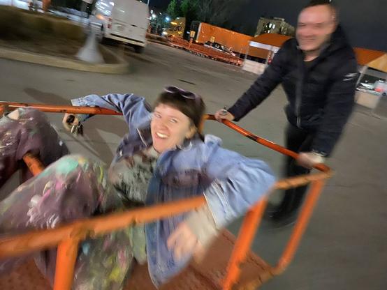 Get in. We are going to HomeDepot.