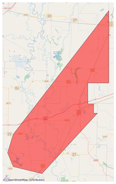 Tornado Warning - Bollinger, #MO; #Perry, #MO - NWS Little Rock AR