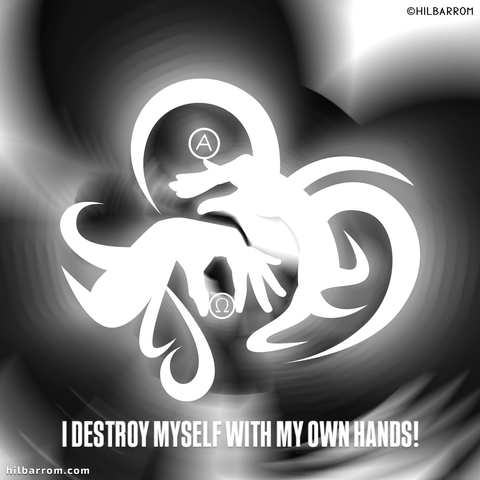 I DESTROY MYSELF WITH MY OWN HANDS!  ┤Α Ω├  ¡ME DESTRUYO CON MIS PROPIAS MANOS!  [©HILBARROM]  [Writing, Music and Graphics By HILBARROM]  [subscribe to my #youtube channel or follow me on #spotify #youtubemusic #soundcloud #amazonmusic #applemusic]  #hilbarrom #artist #artista #art #arte #music #musica #painting #pintura #digitalart #artedigital #writing #escritos #poetry #poesia #photography #fotografía #video #audiovisual #independent #independiente #leonardokubrick #graphicsymptoms #ilnaoexeo  @leonardokubrick  @ilnaoexeo  @graphicsymptoms