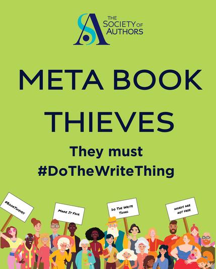 V THE
SOCIETY OF AUTHORS
META BOOK THIEVES
They must #DoTheWrite Thing