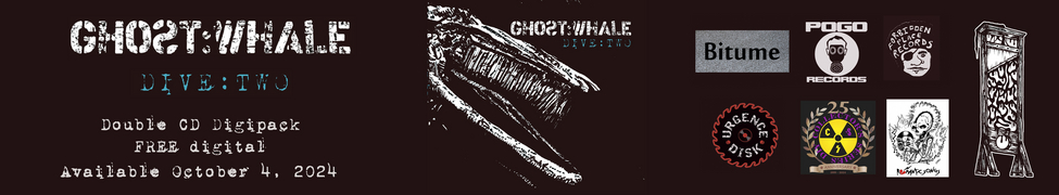 Cover & Promotional Label Records, 'Dive Two' from Ghost:Whale

GHOST:WHALE - 'Dive:two': 2 #CD #Digipack 'Dive:Two' #Doom #Metal & #Stoner #Hipnotic #Experimental from Belgium. Power trio with two bassists and powerful drummer.

https://www.discogs.com/sell/item/3444632142

#Discogs #Bandcamp #Artists #Heavy #Punk #Records #Compact-Disc #Collectors #Music #Rock #Hard-Rock