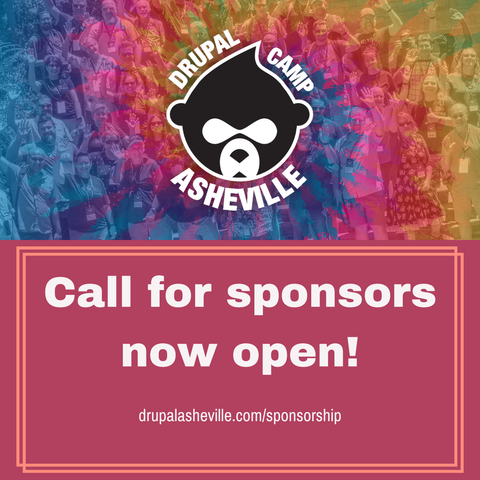 Calll for sponsors now open!