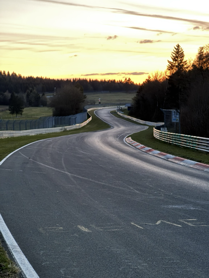 Auf der Strecke der Nordschleife