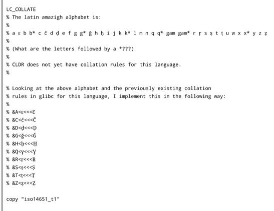 glibclatin alphabet.