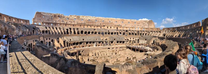 A view from inside on the 2nd level