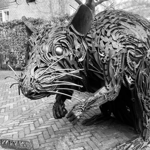 “Metal beasts” by JunkArt.