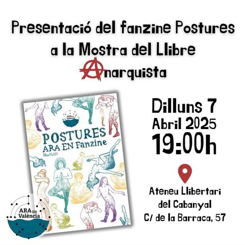XXIII Mostra del Llibre Anarquista: Presentació del fanzine Postures