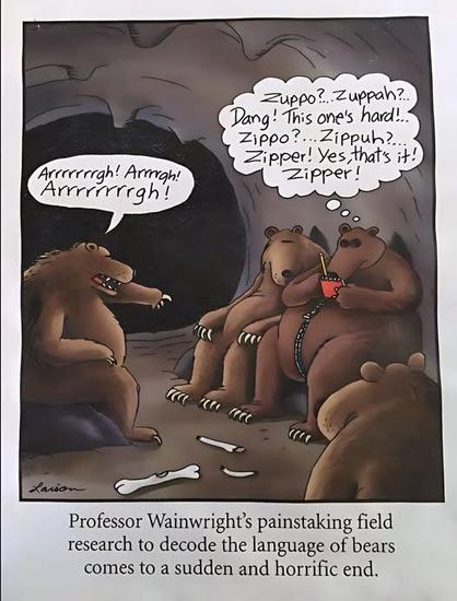 On the subject of thorough research.