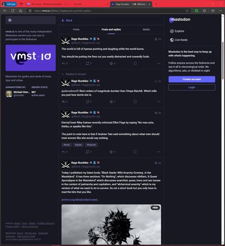 #WhateverHappenedTo: #vmst.io... Let's #CompareAndContrast...

#OhYeah... 

•	#ShadowBan(s); 
•	#ReplyGuys;
•	#Fakebook / #RedditPosts #CopyPasta; 
•	#TheLoss of over 50% of #ITs #ActiveMembers;
•	#SubstandardDaryls; and,
•	#EMailScammers... 

#JustLikeTwitterX...

#YouKnow what "they/them" should do... 

#FuckOff #BackToTwitter... For the #Malvertising