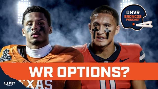 Are the Denver Broncos lack of moves at WR pointing to drafting Matthew Golden or Tetairoa McMillan