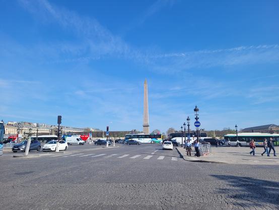 Place de la Concorde avec l'obélisque