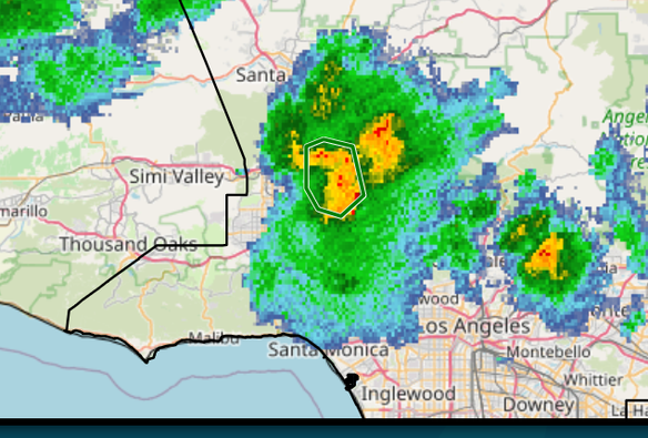 Flashflood area in the San Fernando Valley... for some reason.