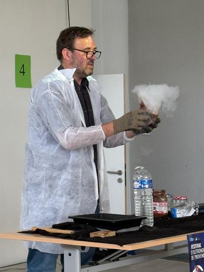 Dégagement de vapeur