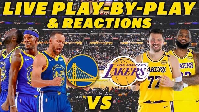 Golden State Warriors vs Los Angeles Lakers | Live Play-By-Play & Reactions