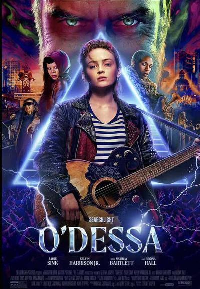 Sadie Sink on the poster for O'Dessa.