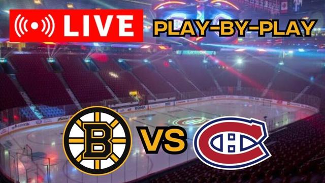 LIVE: Boston Bruins VS Montreal Canadiens Commentary/Scoreboard! #nhlbruins