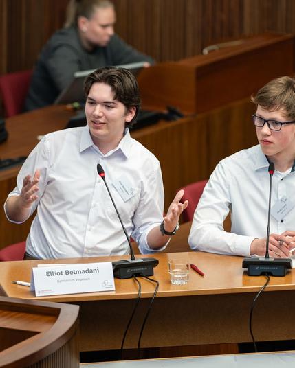 Landesfinale von Jugend debattiert in Bremen.