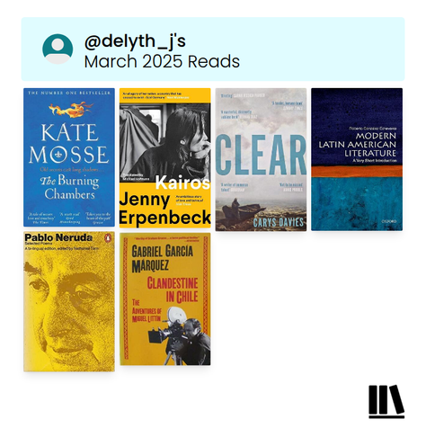 Collage of book covers - books listed in the post