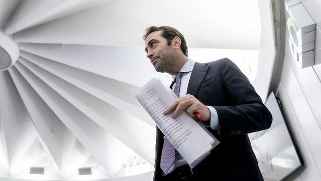 El ministre d'Economia del govern espanyol, Carlos Cuerpo (Europa Press/A. Pérez Meca)