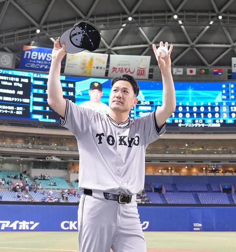 巨人田中将大（2025年4月3日撮影）