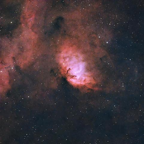 image of the Tulip Nebula