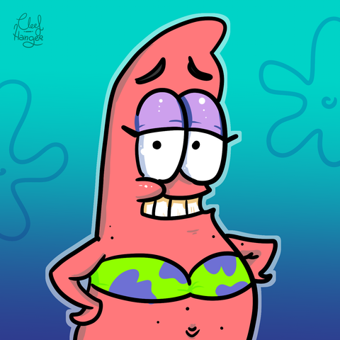 Patricio but is Patrisia with a bikini and rimmel.