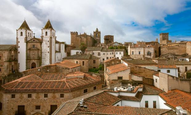 Casco antiguo de Cáceres (Getty Images)