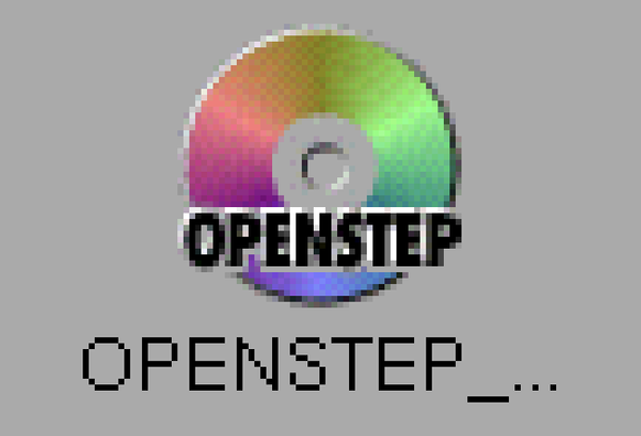 OpenStep CD icon