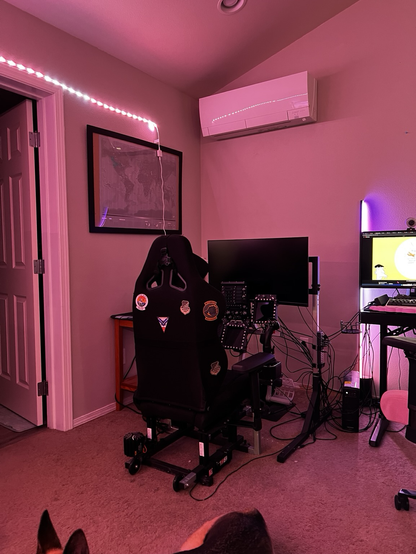 Flight simulator rig for DCS