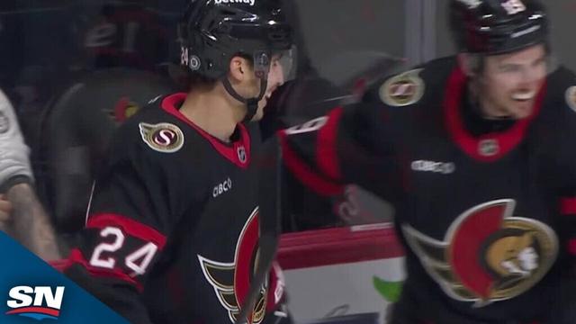 Senators' Drake Batherson Caps Off Crazy Play For Power-Play Goal Vs. Panthers