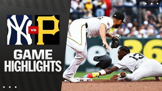 Yankees vs. Pirates Game Highlights (4/5/25) | MLB Highlight