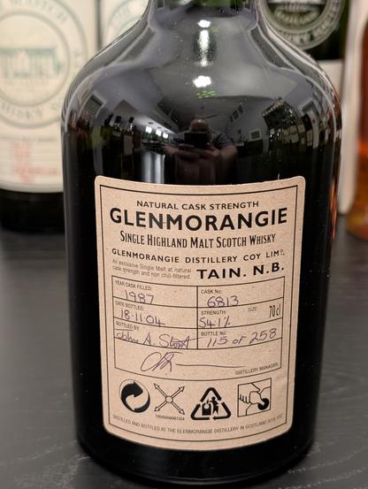 Close-up of the back of the Speakeasy bottle