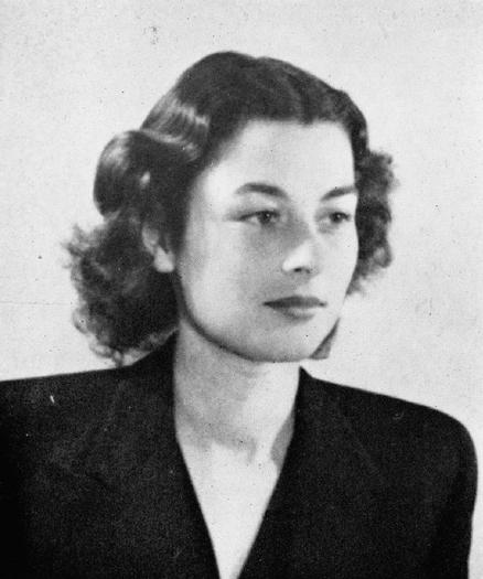 photo of Violette Szabo. She is a white woman with darkish hair.