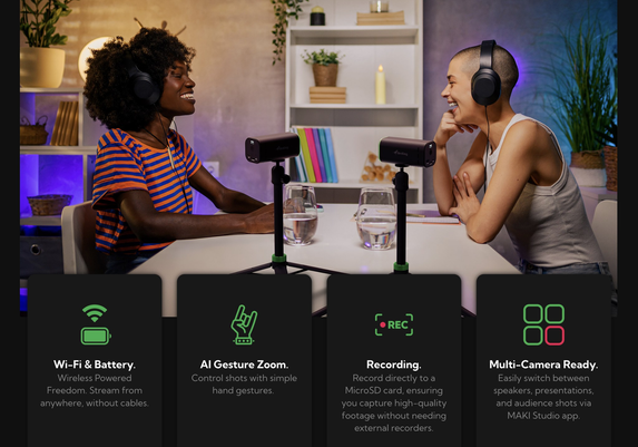 Screenshot z https://birddog.tv/makilive-overview/

Specifikace 1/3