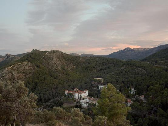 La Fontilles sanatorium nestled in a mountain side