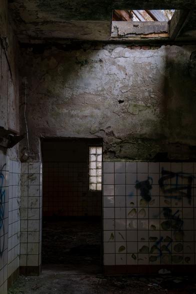 Lost Place in Mockrehna. Altes Munitionslager.