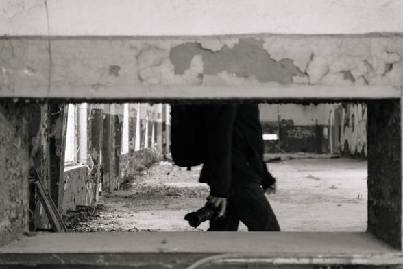 Lost Place in Mockrehna. Altes Munitionslager.