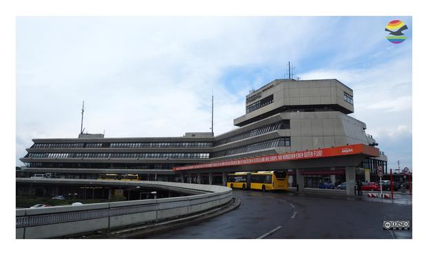Tegel Airport - Main entrance