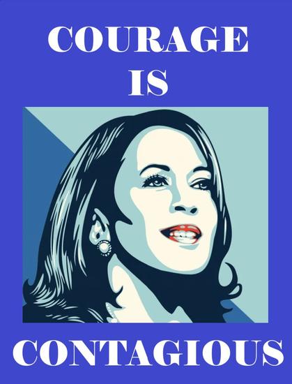 COURAGE
IS
CONTAGIOUS🖖