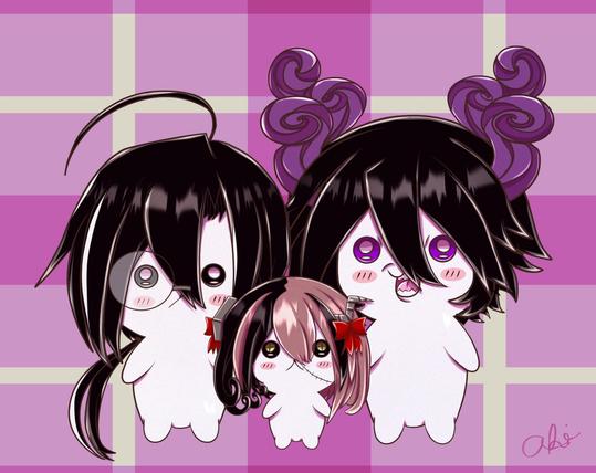 Satavic family, but chiikawa style.