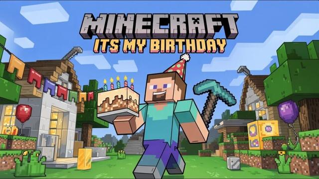 Its My Birthday | Minecraft Chill & Relaxed Vibes #shorts