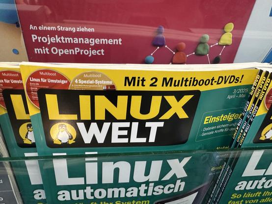 Coverfoto Linux Welt mit 2 DVDs